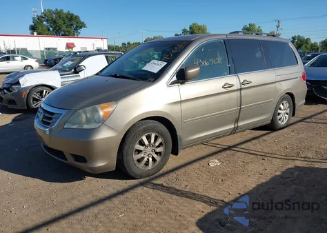 2010 Honda Odyssey Ex-L z USA, uszkodzony, nr VIN 5FNRL3H7XAB069685